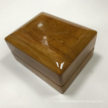 Solid Wood Cufflink Box Gift Wooden Box